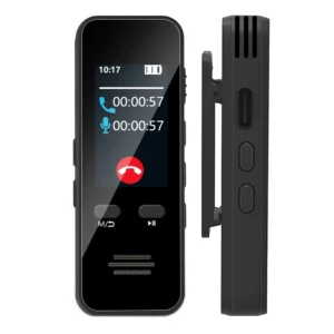 Voice Activated Tape Recorder Bluetooth-Compatible with Playback Dictaphone Noise Reduction Sound Recorder for Lectures Meetings