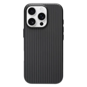 Luxury Stripes Metallic Paint Armor Case For iPhone 17 Air 16 15 14 13 Pro Max Shockproof Camera Protective Slim Matte PC Funda
